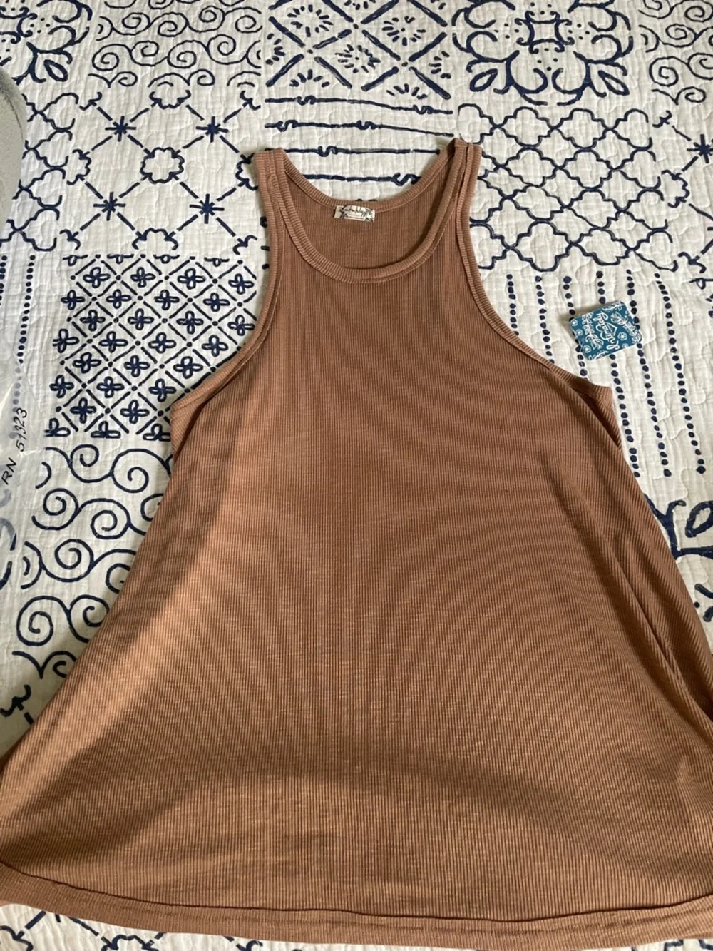 Free People Ribbed Top - Picture 3 of 5